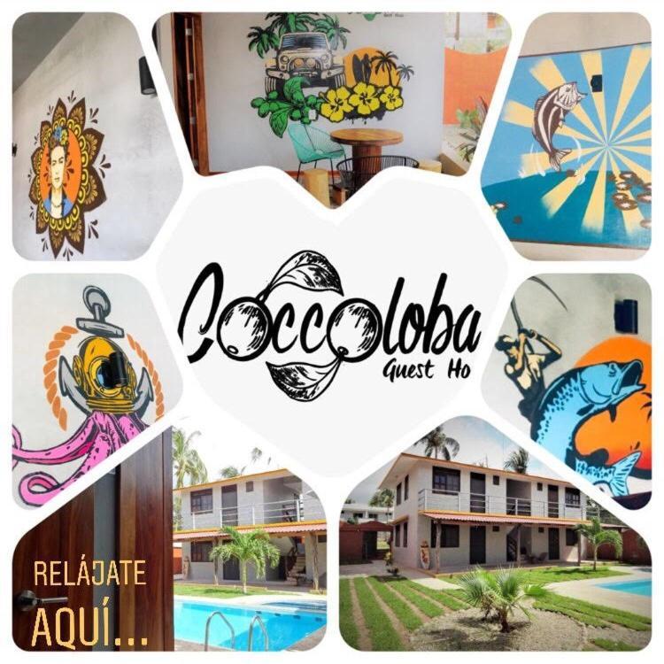 Coccoloba Guest House Puerto Escondido  Ngoại thất bức ảnh