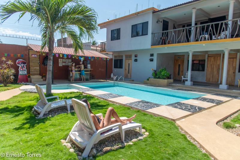 Coccoloba Guest House Puerto Escondido  Ngoại thất bức ảnh